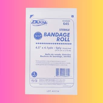 dukal 645 fluff bandage roll 1