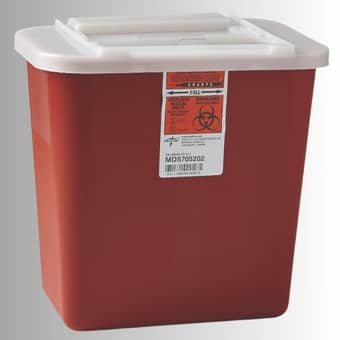 medline mounted sharps containers 1