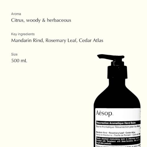 Aesop Resurrection Aromatique Hand Cream