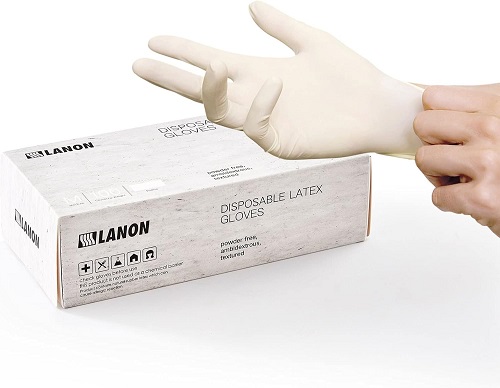 latex disposable gloves