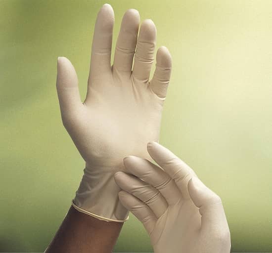 rubber glove