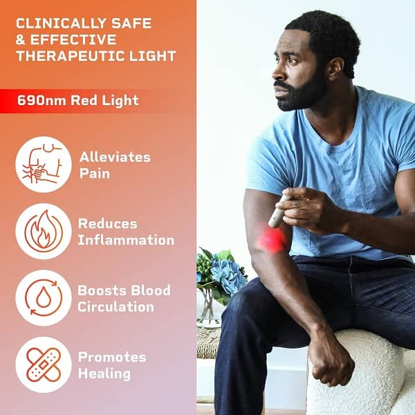 red light therapy lamp